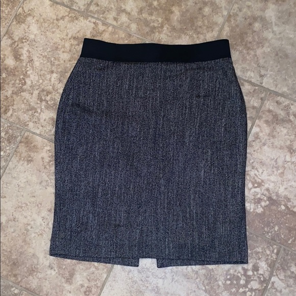 EXPRESS Herringbone Pencil Skirt - Picture 2 of 5